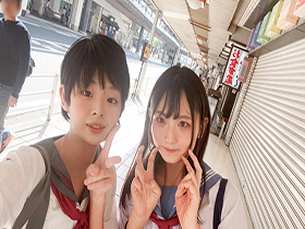 愛のむきだしPart2 ななこ＆かおり　湯けむり男の娘レズビアン　サンプル画像03